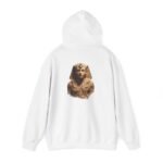 Pharaoh Bust Hoodie - Ancient Egyptian King Graphic Pullover