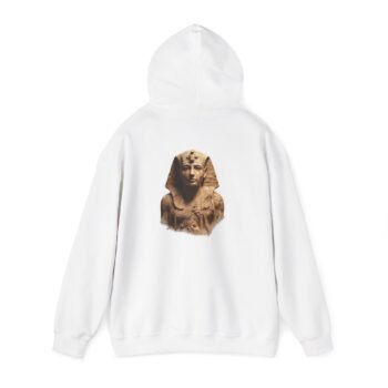 Pharaoh Bust Hoodie - Ancient Egyptian King Graphic Pullover