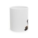Yoga Cat Ceramic Mug — Relaxing Cat Pose Coffee Cup (11oz & 15oz)