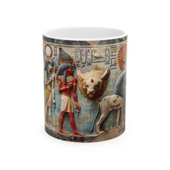 Egyptian Pattern Ceramic Mug (11oz & 15oz)