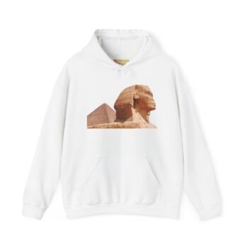 Egyptian Pyramids & Sphinx Hoodie — Ancient Egypt Graphic Sweatshirt