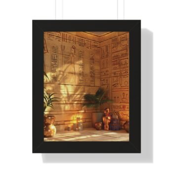 Framed Vertical Poster