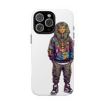 Pharaoh Streetwear Tough Phone Case — Urban Egyptian King Graphic iPhone Cover