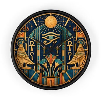 Copy of Egyptian Style Wall Clock — Ancient Motif Home Decor